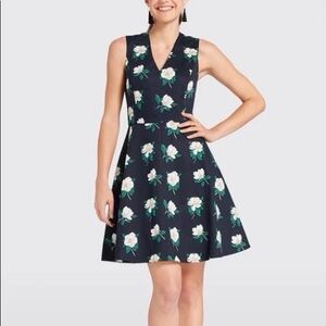 Draper James Magnolia Sleeveless Circle Dress Navy Size 6